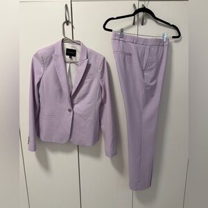 NWOT Banana Republic Light (lilac) Purple Blazer and pants set